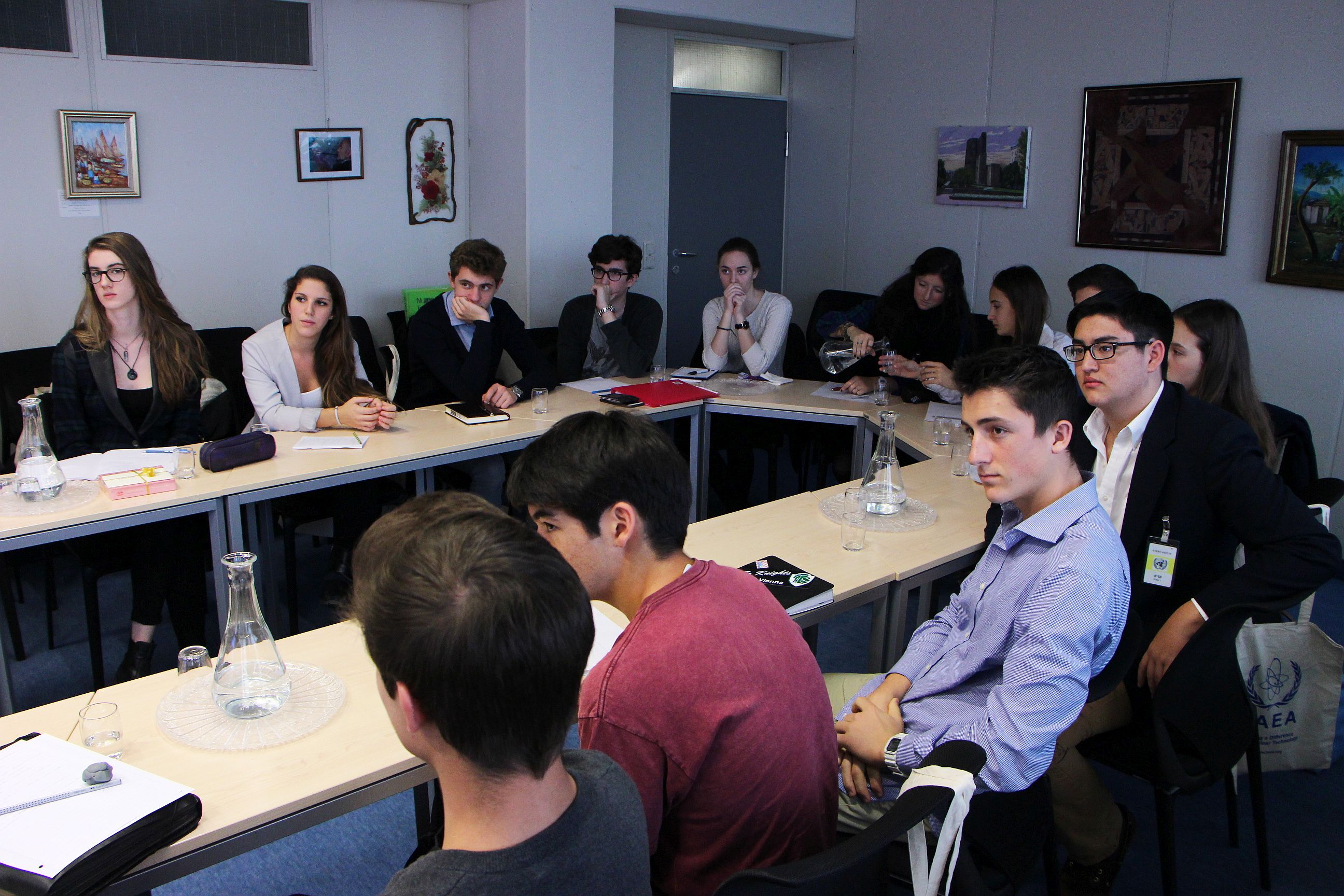 Students from the American International School