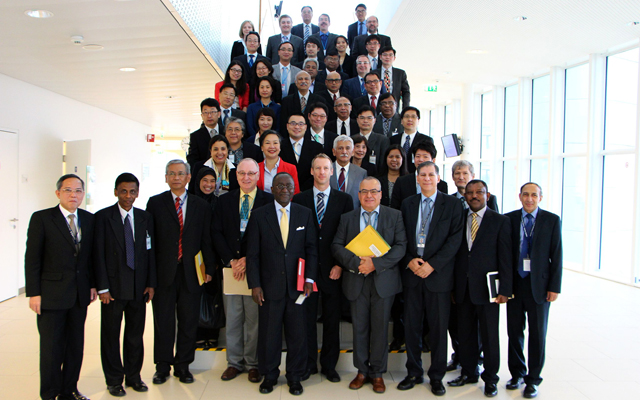 Participants at the training course