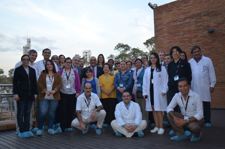 Participants of the regional training course pose for a group photo © CUDIM Uruguay
