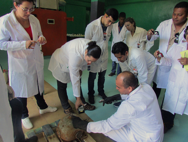 Participants at the workshop.