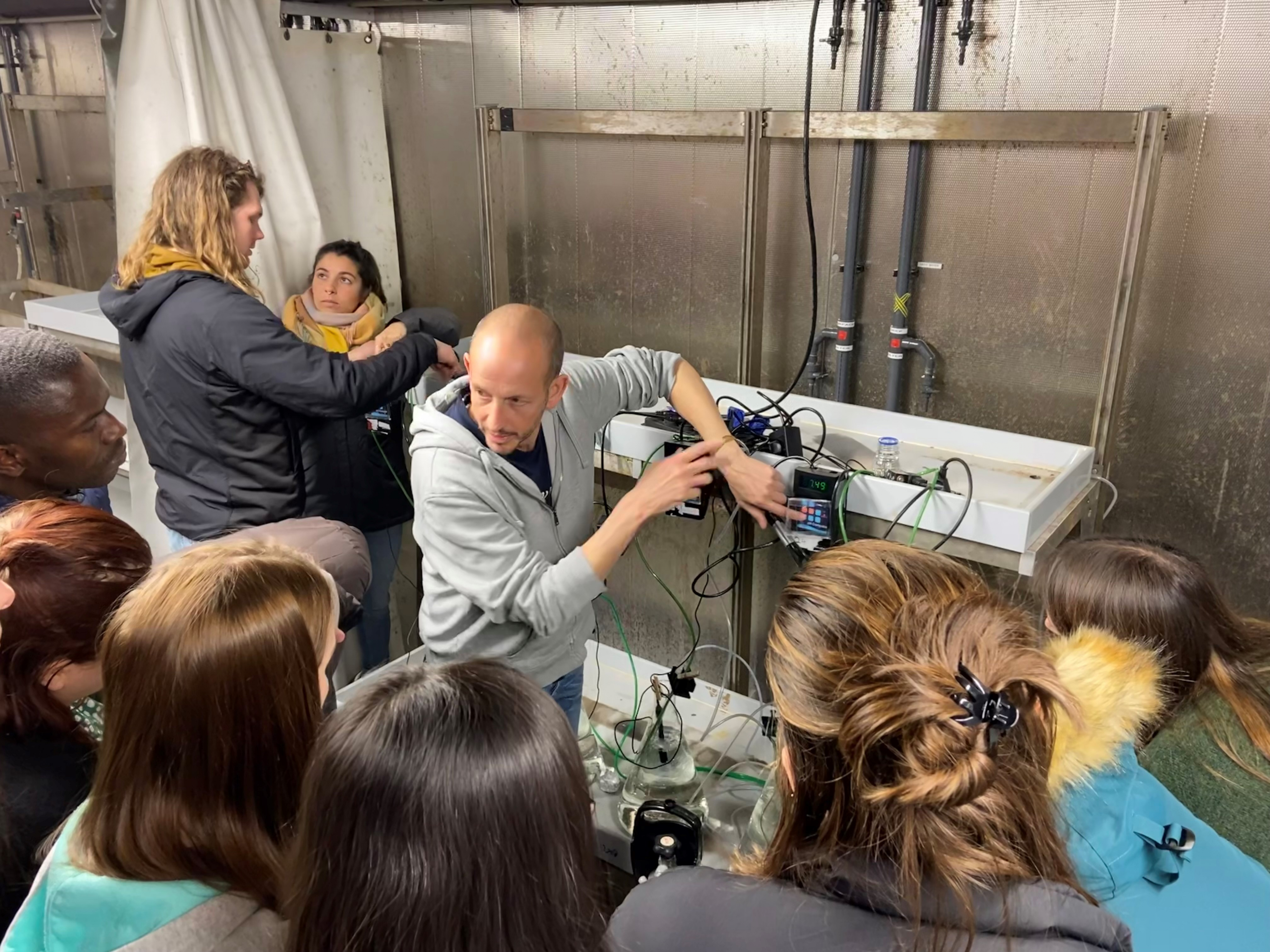 The IAEA course on ocean acidification, held at Sweden’s Kristineberg Center for Marine Research and Innovation in March 2022, trained 19 participants from 11 countries, of which 16 were women. (Photo: A.Bantelman/IAEA) 