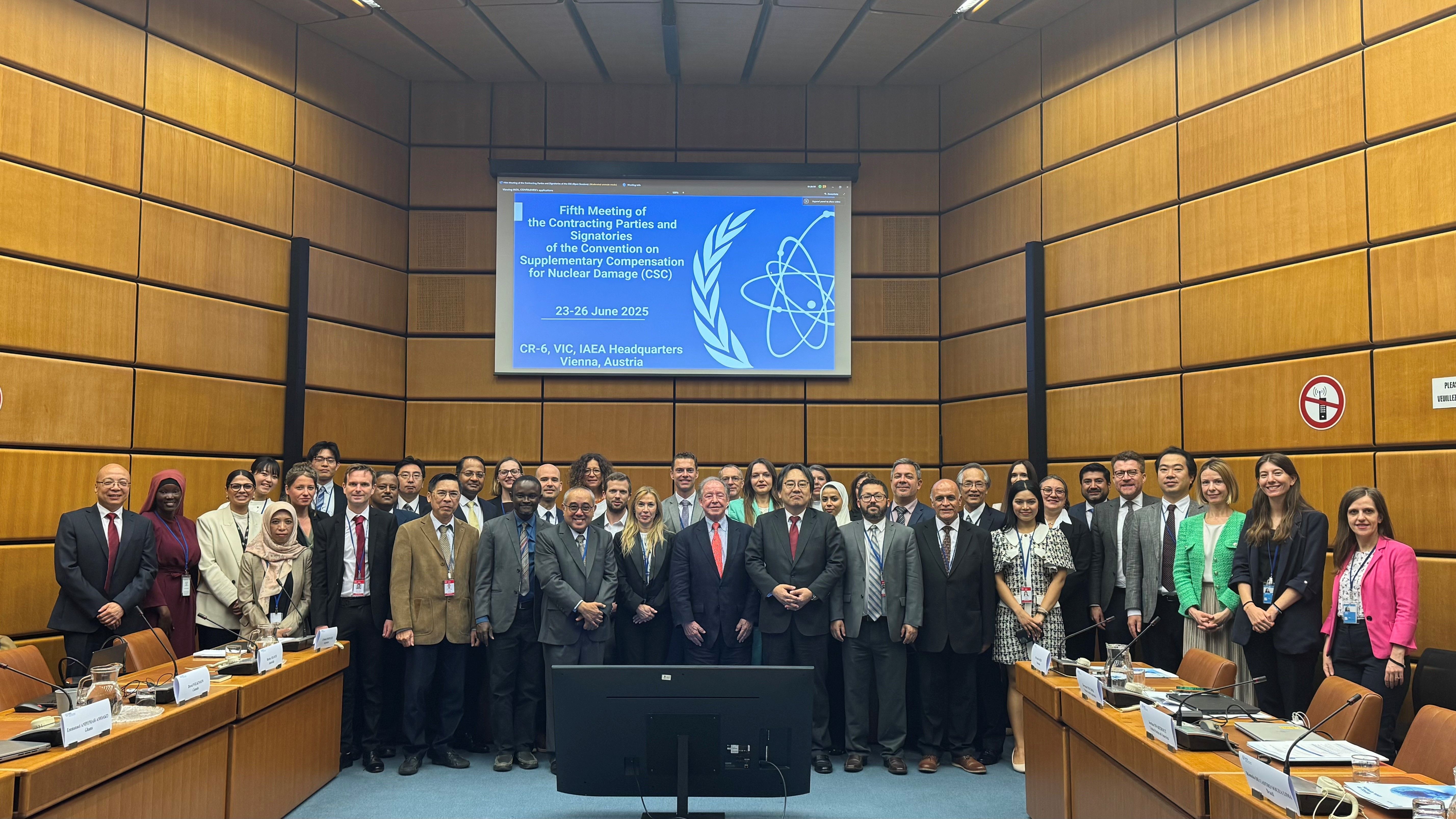Fifth Meeting on Supplementary Compensation for Nuclear Damage   