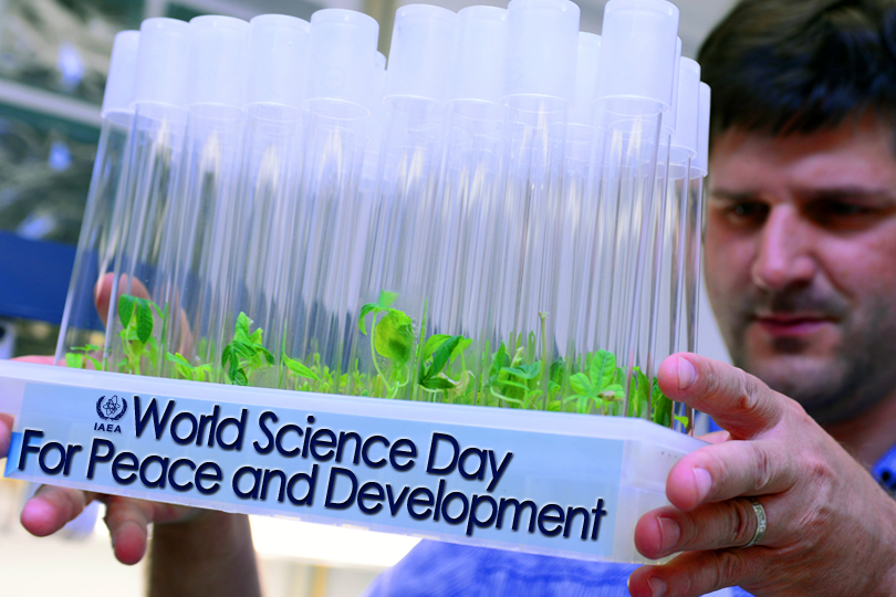 <br /><br />
Today is World Science Day for Peace and Development. Established by UNESCO in 2001, this day is set out to demonstrate why and how science is relevant to our daily lives. This year’s theme on ‘Science for a Sustainable Future’ highlights the essential role of science and scientific research in meeting the United Nations' Sustainable Development Goals.
<br /><br />
Here’s a look at a few different areas where nuclear science and technology and the IAEA can contribute to sustainable solutions for development problems many people face every day across the globe.