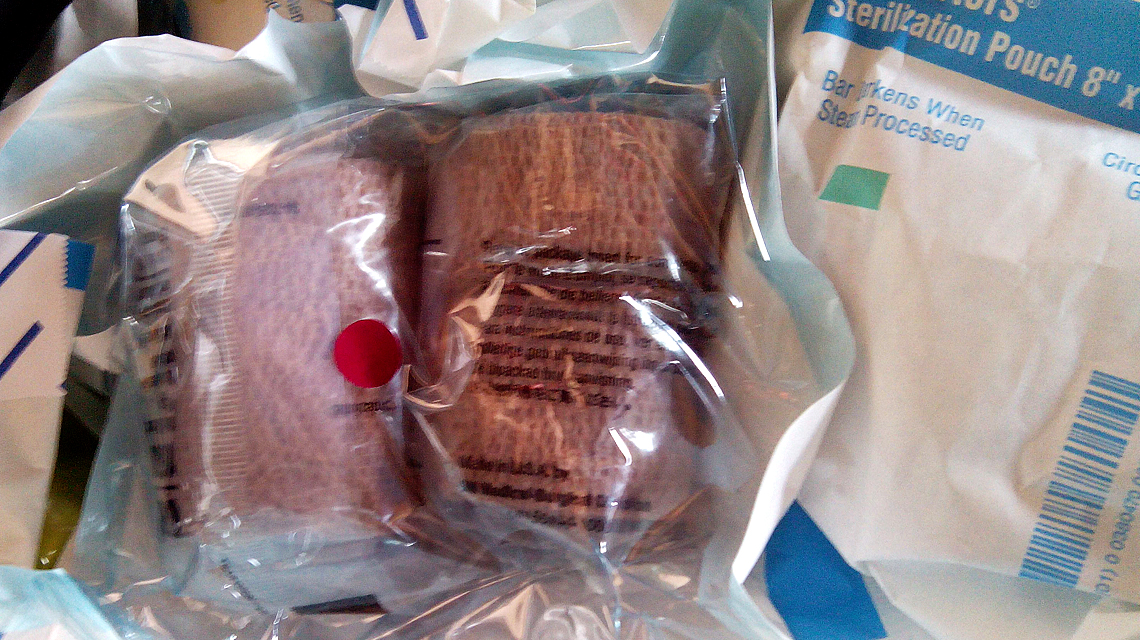 Sterilized pack