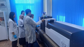 Kyrgyzstani scientists use  state-of-the-art equipment with stable isotopes to confirm if foods contain harmful chemicals and prevent consumer exposure.  