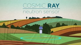 Sonde à Neutrons de Rayons Cosmiques (CRNS) : des rayons cosmiques à l'humidité du sol !