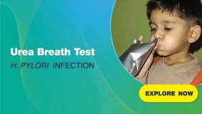 Urea Breath Test for Helicobacter Pylori infection