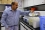 Saif Uddin, a senior research scientist at KISR’s Environment and Life Sciences Research Centre, is looking at seawater collected to be tested for pollutants.