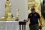 A Joint Task Force Officer used an IAEA hand-held detection equipment to search for  nuclear or other radioactive material.