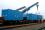 16:00 hours: Mesice train station near Prague. The shipping containers are loaded on the train.