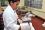 Dr. Karhen Rodriguez-Waleska, head of CESCCO Laboratory in San Pedro Sula, then weighs the sediment samples.