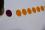 'Go/no go indicators' like these, which are dye-infused stickers made of Perspex, don't measure absorbed dose, they simply indicate that products have been irradiated by changing colour. <br /><br />(Photo: S. Henriques/IAEA)