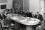 Seven distinguished scientists of the Scientific Advisory Committee of the IAEA met to advise the Agency on scientific matters concerning its activities:  Dr. R. Spence, Dr. Isidor Rabi, Dr. B. Groess, Prof. Emelyanov, Dr. Homi Bhaba, Dr. B. Goldschmidt, Dr. H. Seligman, Dr. W. Lewis and IAEA Director General Sterling Cole. 4 June 1959 (Photo Credit: IAEA)