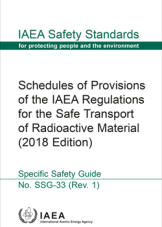 Schedules of Provisions of the IAEA Regulations for the Safe Transport of Radioactive Material (2018 Edition)