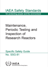 Maintenance, Periodic Testing and Inspection of Research Reactors