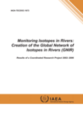 Monitoring Isotopes in Rivers: Creation of the Global Network of Isotopes in Rivers (GNIR)