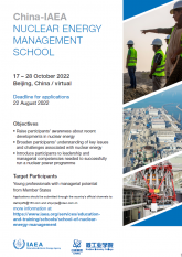 China - IAEA Nuclear Energy Management School