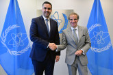 Rafael Mariano Grossi, IAEA Director-General, met with The Hon. Dr. Ian Borg, Deputy Prime Minister and Minister for Foreign Affairs and Tourism of Malta, during his official visit to the Agency headquarters in Vienna, Austria. 11 June 2025.