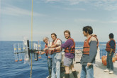 Assessment of processes controlling the vertical flux of radionuclides in the sea. Date unknown. Please credit IAEA