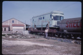 The lab was transported by train due to road closures caused by flooding of the Parana river. June 1963. Please credit IAEA