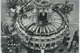T-6 tokamak at Kurchatov Institute, Russia. 
(IAEA Archives/Credit: Rosatom State Nuclear Energy Corporation, Russia)