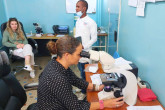 Once in Nampula, one group of experts headed to Nampula Central Hospital and the PHC Facility to assess the cancer control situation.
