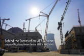 The Integrated Regulatory Review Service (IRRS) reviews a country’s regulatory infrastructure against IAEA safety standards with a view to improve nuclear and radiation safety and facilitate global harmonization. The IRRS in Bangladesh took place from 26 November to 8 December 2022.