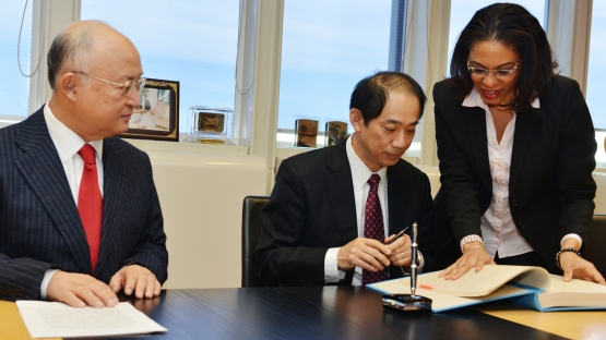 CSC signing by Japan
