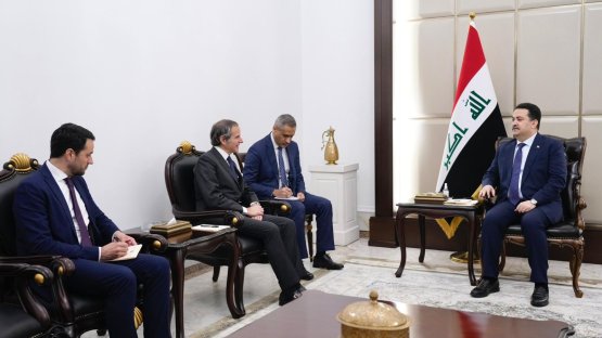 IAEA Director General Rafael Mariano Grossi met with Iraq’s Prime Minister Mohammed Shia' Al Sudani on Monday 18 March.