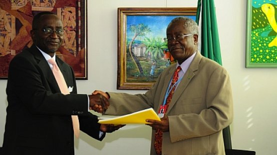 Tanzania signs its second Country Programme Framework (CPF) for 2012 - 2017