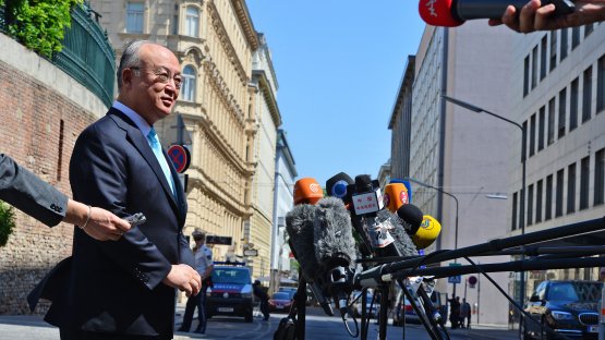 IAEA Director General Yukiya Amano's Remarks to Media in Vienna on Iran Talks