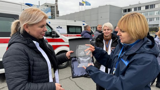 IAEA Boosts Medical Assistance to Ukraine Nuclear Sites with Delivery of Two Ambulances 