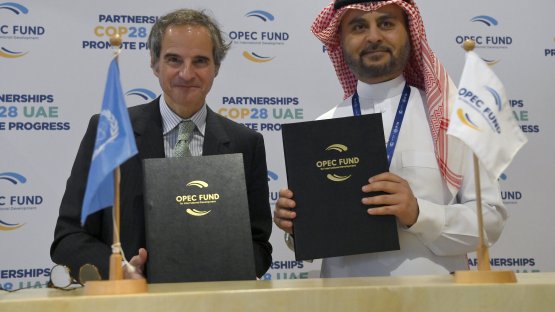 L’AIEA et le Fonds OPEP resserrent leur coopération en matière d’adaptation aux changements climatiques (en anglais)