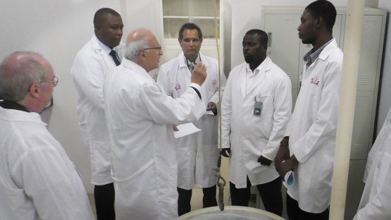 Una misión del OIEA reconoce el firme compromiso con la seguridad en el reactor de investigación de Ghana, reconvertido para utilizar combustible de UPE (en inglés)