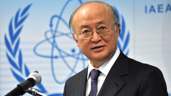 IAEA Director General Yukiya Amano Briefs Media on Iran Visit 