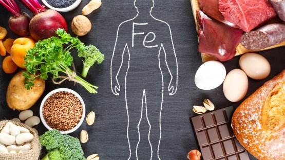 Many food items are rich in iron. A new IAEA project is aimed at helping tackle anaemia caused by iron deficiency. (Photo: airborne77/Adobe Stock)