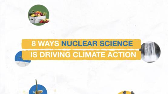 From tracking water using isotope hydrology, to understanding oceans thanks to radiotracers, nuclear science and technology is playing a big part in tackling climate change.   Climate change is the greatest environmental challenge of our time. If the worl