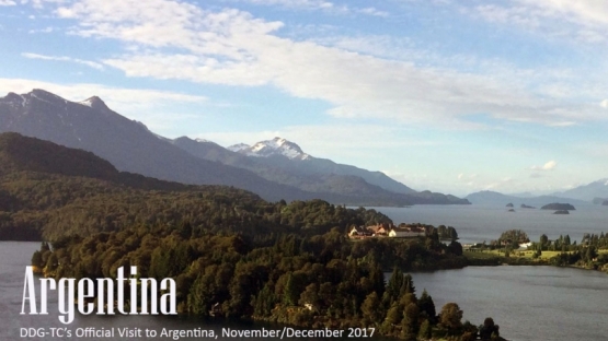 DDG-TC’s Official Visit to Argentina, November/December 2017. Photo: CNEA. Bariloche, Argentina, 29 November 2017. 
