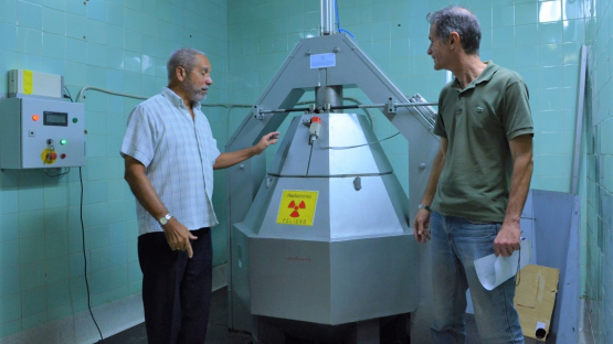 Nuclear medicine facility, cuba, experts