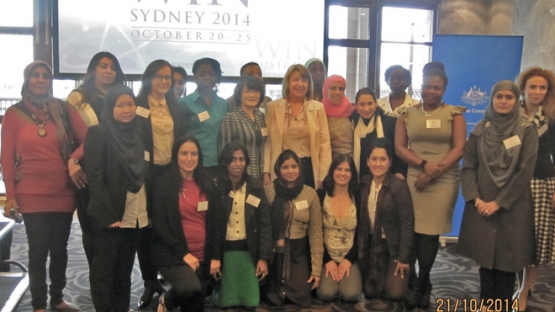 Participants at the 22nd WiN Global Conference