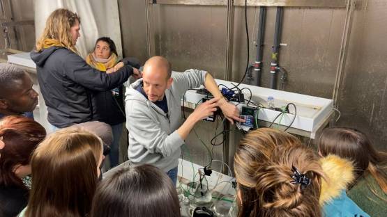The IAEA course on ocean acidification, held at Sweden’s Kristineberg Center for Marine Research and Innovation in March 2022, trained 19 participants from 11 countries, of which 16 were women. (Photo: A.Bantelman/IAEA) 