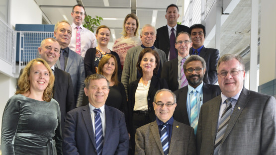 Group picture of experts.