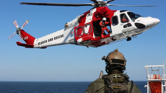 Swedish nuclear transport security exercise