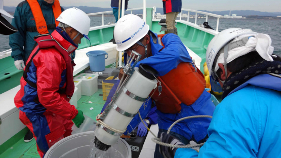 Fukushima water sampling